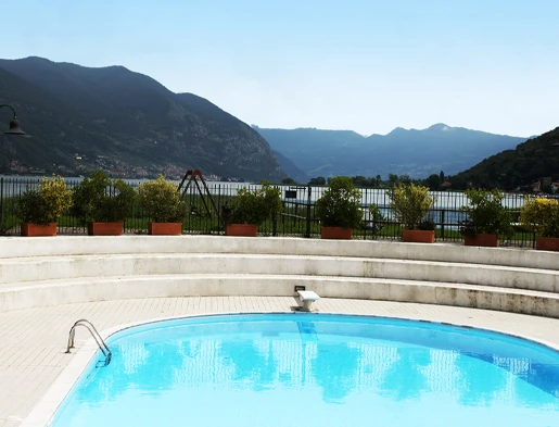 Paratico (BS) - Flats overlooking the lake