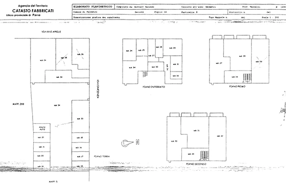 Palestro (PV): Appartamenti in palazzina - Planimetria