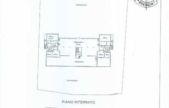 San Zeno Statale BS-CR: Immobile commerciale A - Planimetria