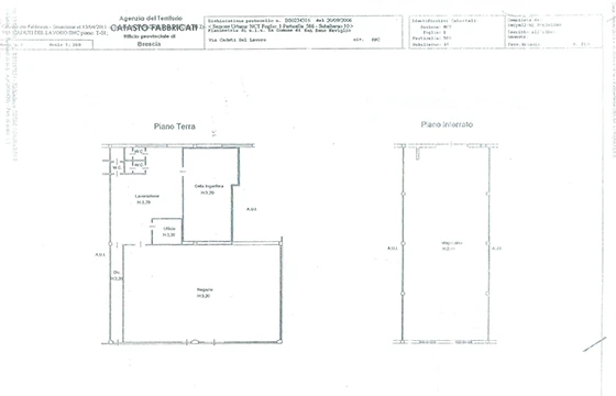 San Zeno Statale BS-CR: Immobile commerciale C - Planimetria