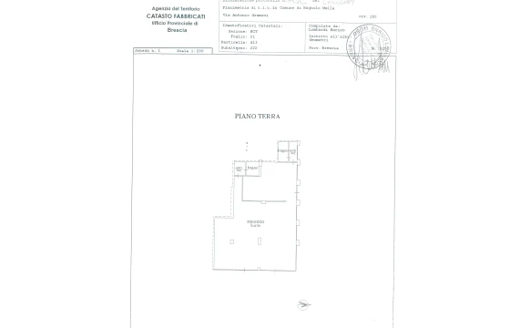 Bagnolo Mella (BS): Centro commerciale - Planimetria