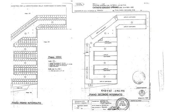 Senago (MI): Grande area per box - Planimetria